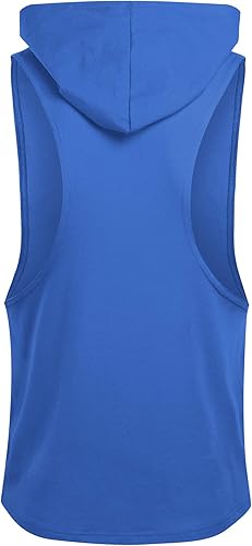 Miniatura 3 de Men's Workout Hooded Tank Tops Bodybuilding Muscle Shirt Sleeveless Gym Training Hoodies