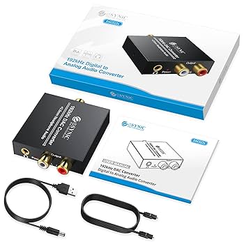 Amazon.co.jp: eSynic 192KHzデジタル アナログ変換器 DAC