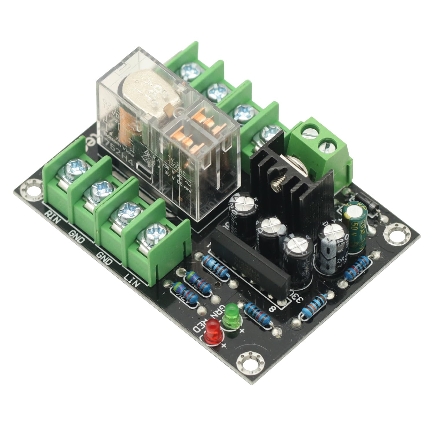UPC1237 2-Channel Speaker Protection Circuit Board – Finished DIY Kit