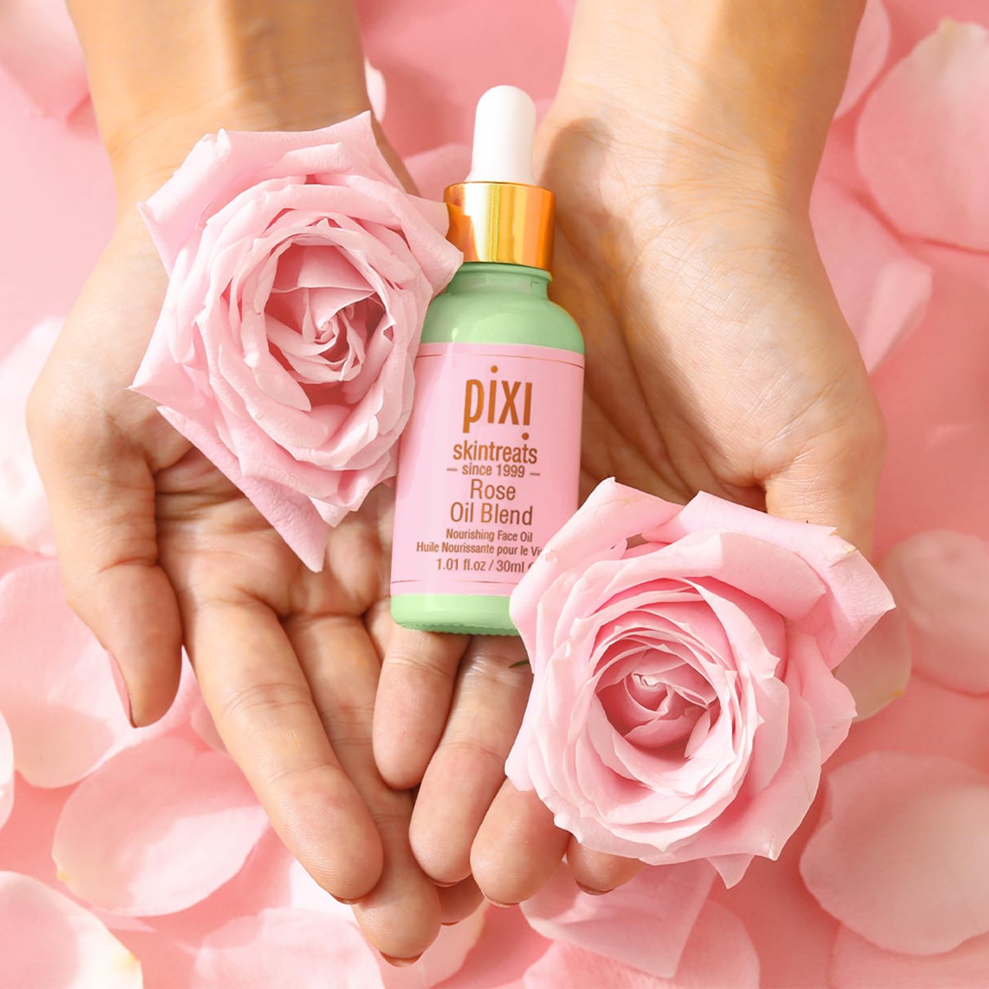 Pixi Beauty Rose Oil Blend | Nourishing Botanical Blend Facial Serum | Youth-Preserving Oil | Rejuvenate Skin Luminosity | 1.01 Fl Oz - Image 7