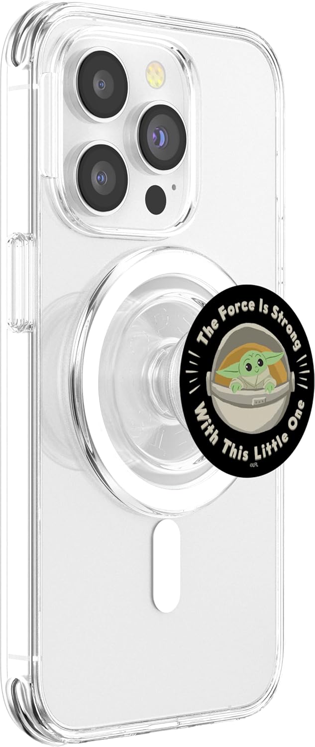 Star Wars The Mandalorian The Child Strong Force PopSockets MagSafe PopGrip for iPhone