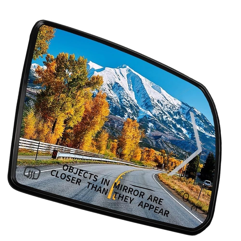 vetro retrovisore Per Toyota Per Sequoia 2008-2017 | Veicolo Specchietto retrovisore Con Elettrico Riscaldato 87906-0C031 87906-0C030(Right Passenger Side)