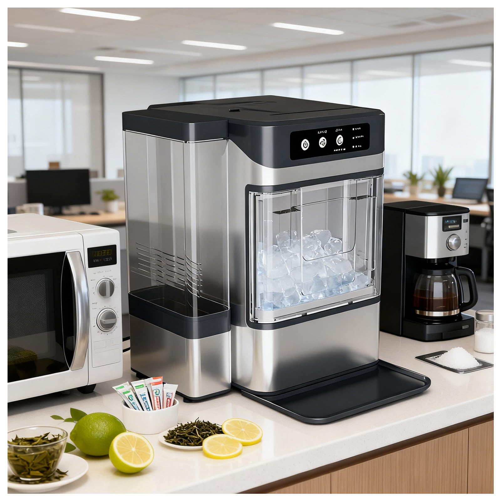 Machine à glaçons pour la maison et le bureau avec glace rapide en 5 min