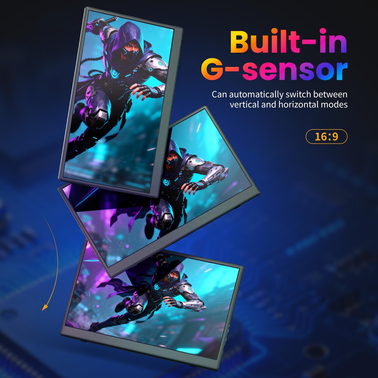 Amazon.com: iProda Wireless Portable Monitor, 15.6