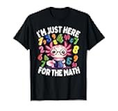 Number Day Maths Day Unicorn Numbers Day Kids Maths Costume T-Shirt