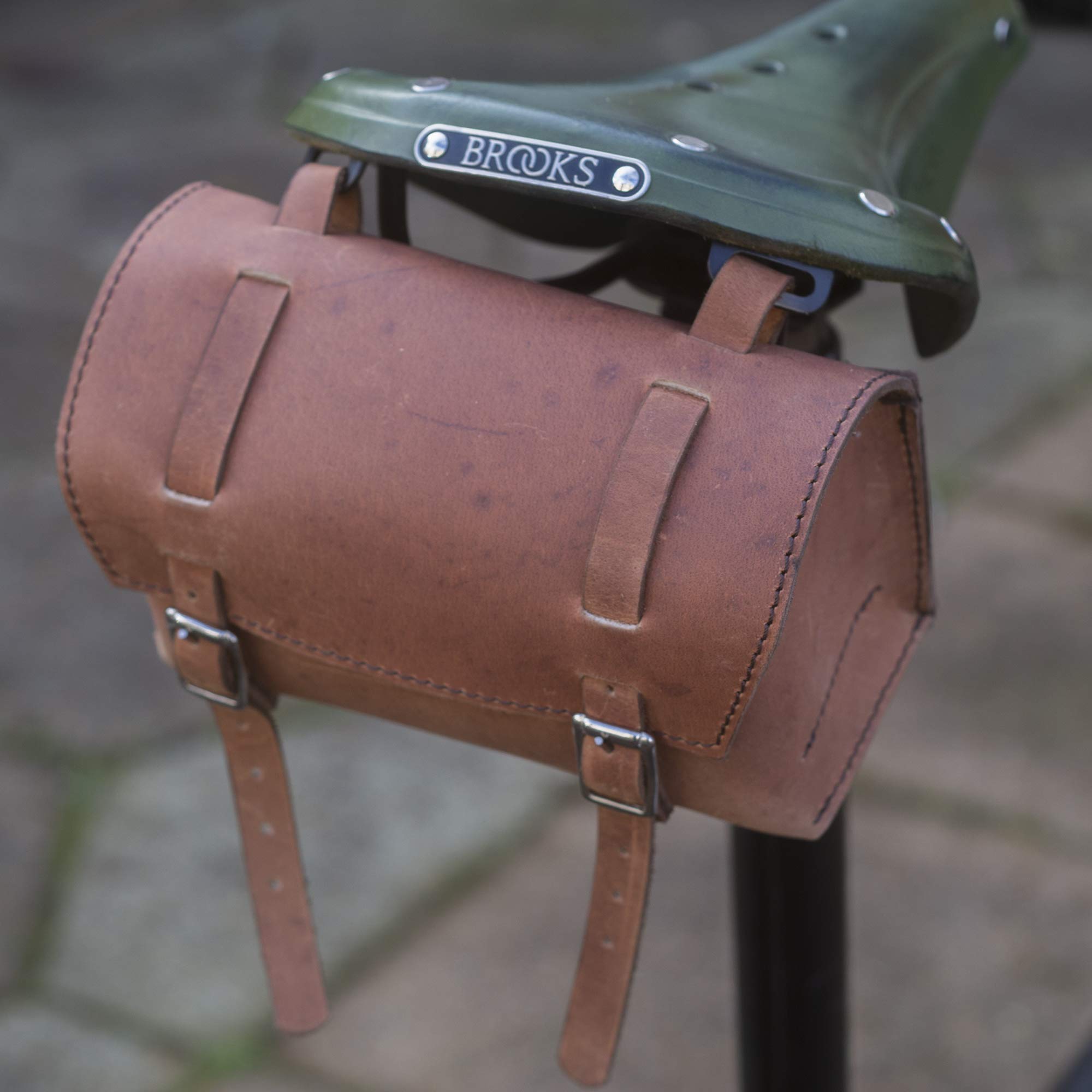 1 sacoches de selle latérales pochette de moto vélo cuir sacs sacoches
