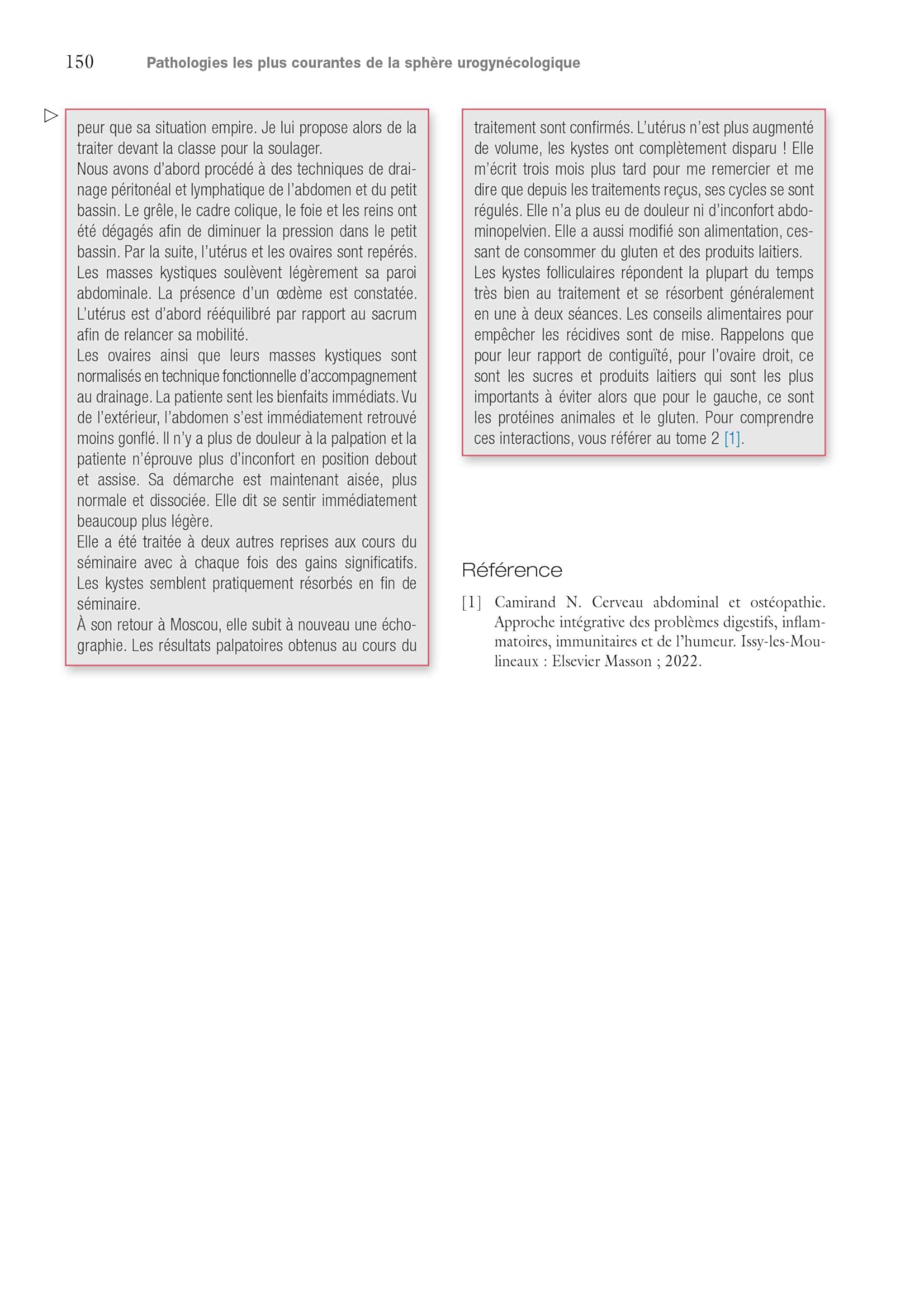 Cerveau pelvien - axe cerveau-intestin-pelvis: Approche ostéopathique intégrative des dysfonctions et pathologies urogynécologiques
