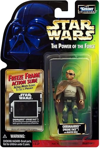 Star Wars - Figura de acción Orrimaarko Orrimaarko (Cara de ciruja) POTF2 Colección Kenner