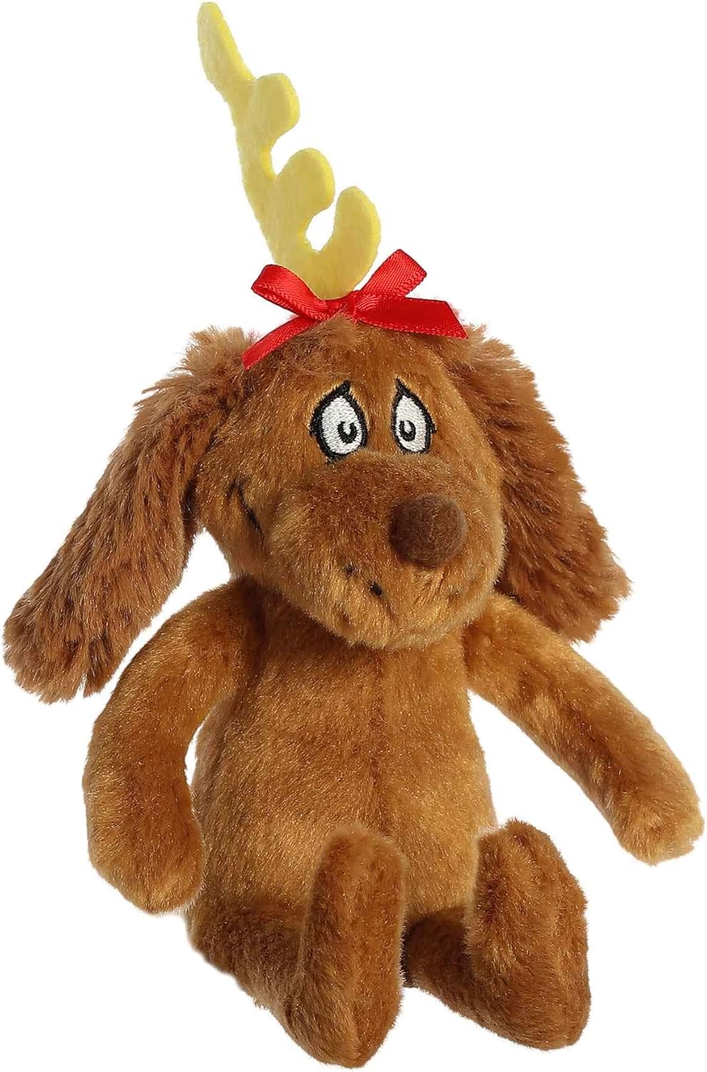 Aurora® Whimsical Dr. Seuss™ Max Stuffed Animal - Officially Licensed Plush for Imaginative Play - Perfect for Kids and Adults - Brown 8 Inches