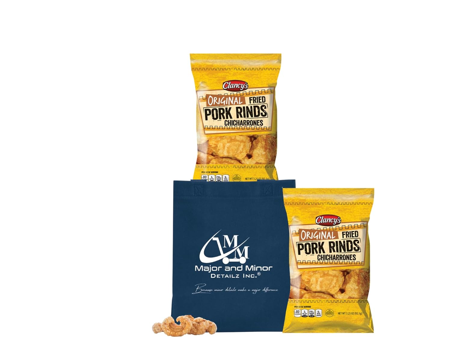 Original Pork Rinds Bundle, 6.5 oz Clancy's Chicharrones