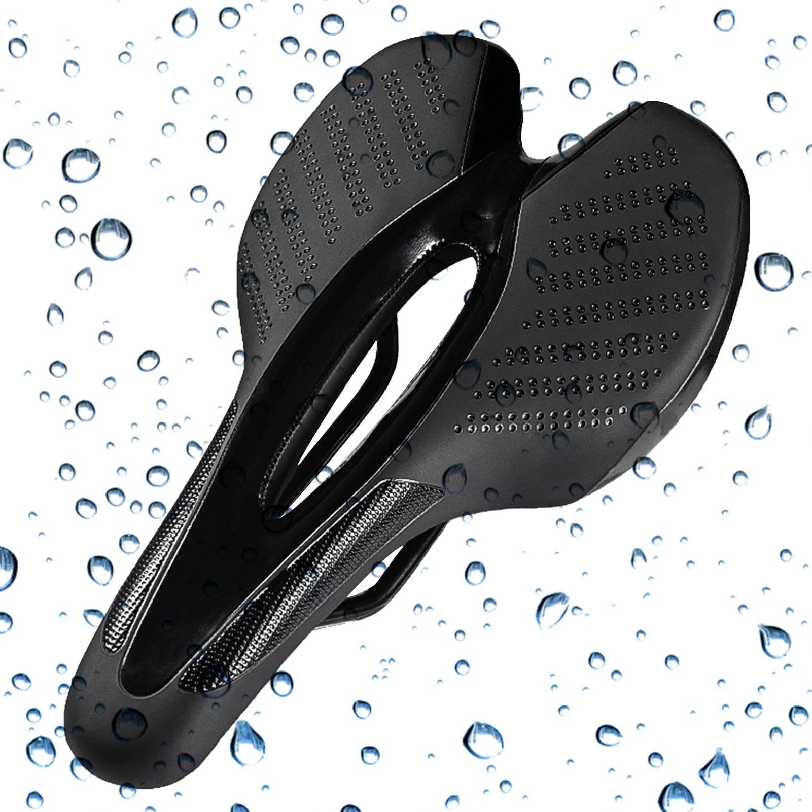 Fahrradsitzkissen | Wasserdichtes Berg-Fahrradsitzkissen | Atmungsaktive Kabel-Fahrradsitze Reitausrüstung für Männer und Frauen