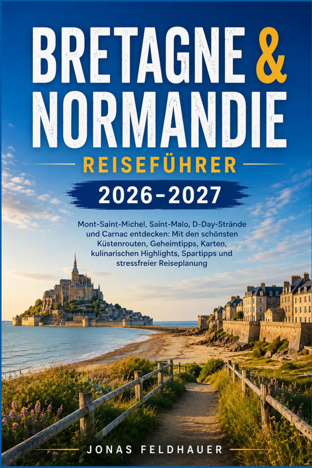 BRETAGNE & NORMANDIE REISEFÜHRER 2026–2027: Mont-Saint-Michel, Saint-Malo, D-Day-Strände und Carnac entdecken: Mit den schönsten Küstenrouten, ... Spartipps und stressfreier Reiseplanung