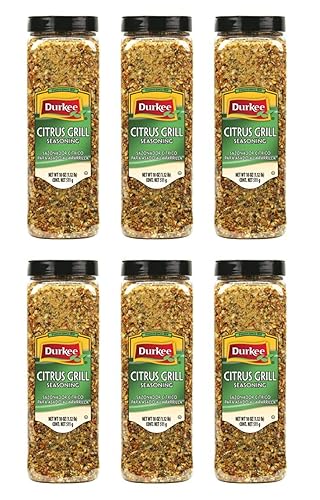 Miniatura 1 de Durkee Citrus Grill Seasoning - 18 oz. contenedor, 6 por caja