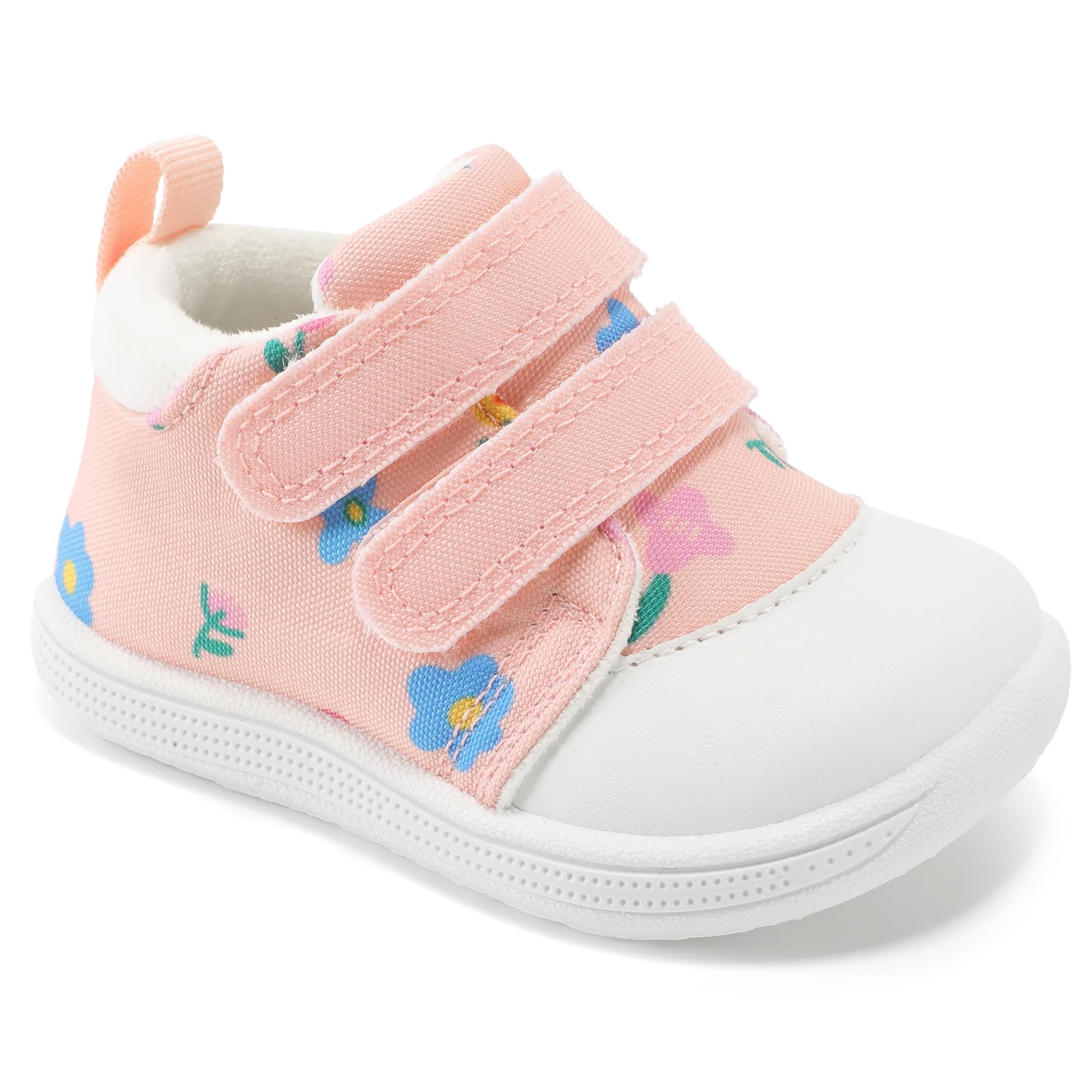 Baby First Walking Shoes Baby Girls Wide Barefoot Sneakers Lightweight Soft Toddler Shoe Non-Slip Ankle Support-image-14