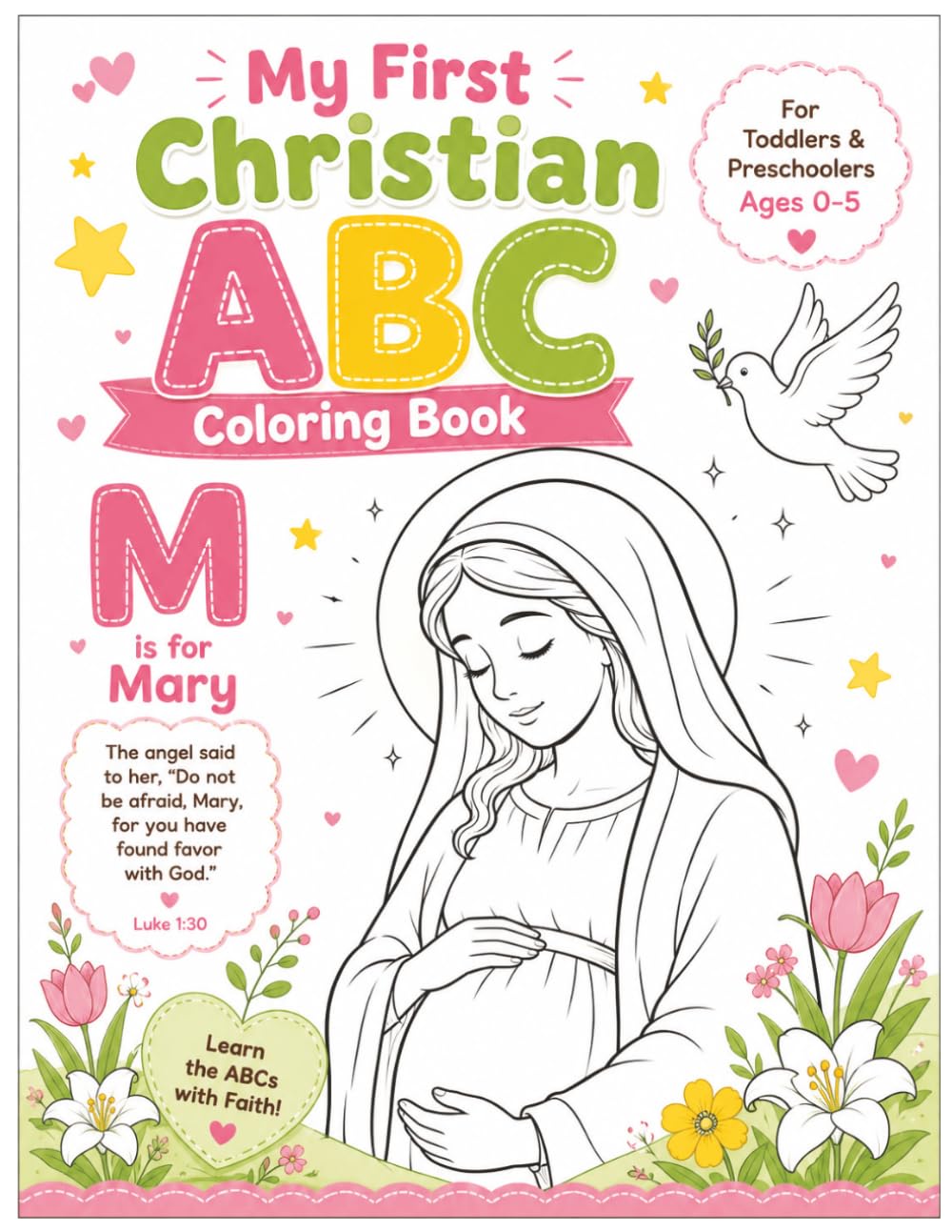 My First Christian ABC Coloring Book