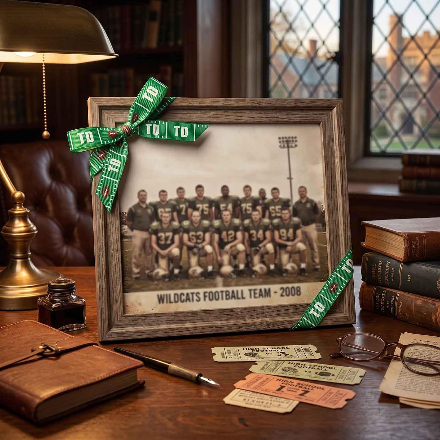30 Yard Football Ribbon Game Day Sports Ribbon image 5