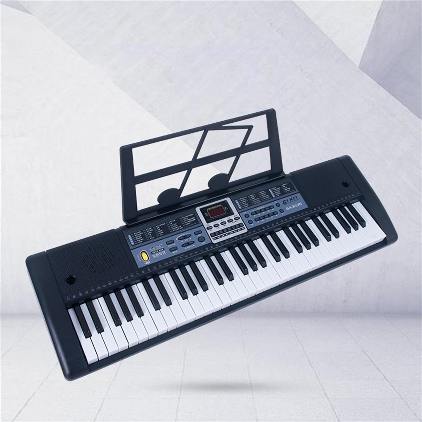 Pianino Elektroniczne Elektroniczne Pianino Wokalne 61 Klawiszy Wielofunkcyjne Przenośne Podświetlane Łatwe Do Grania