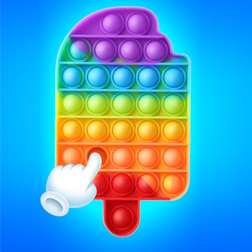 Pop it : Fidget Toys 3D with Squishy Toys and Bubble Wraps , Dinosaur poppets , Antistressor fidgeting game