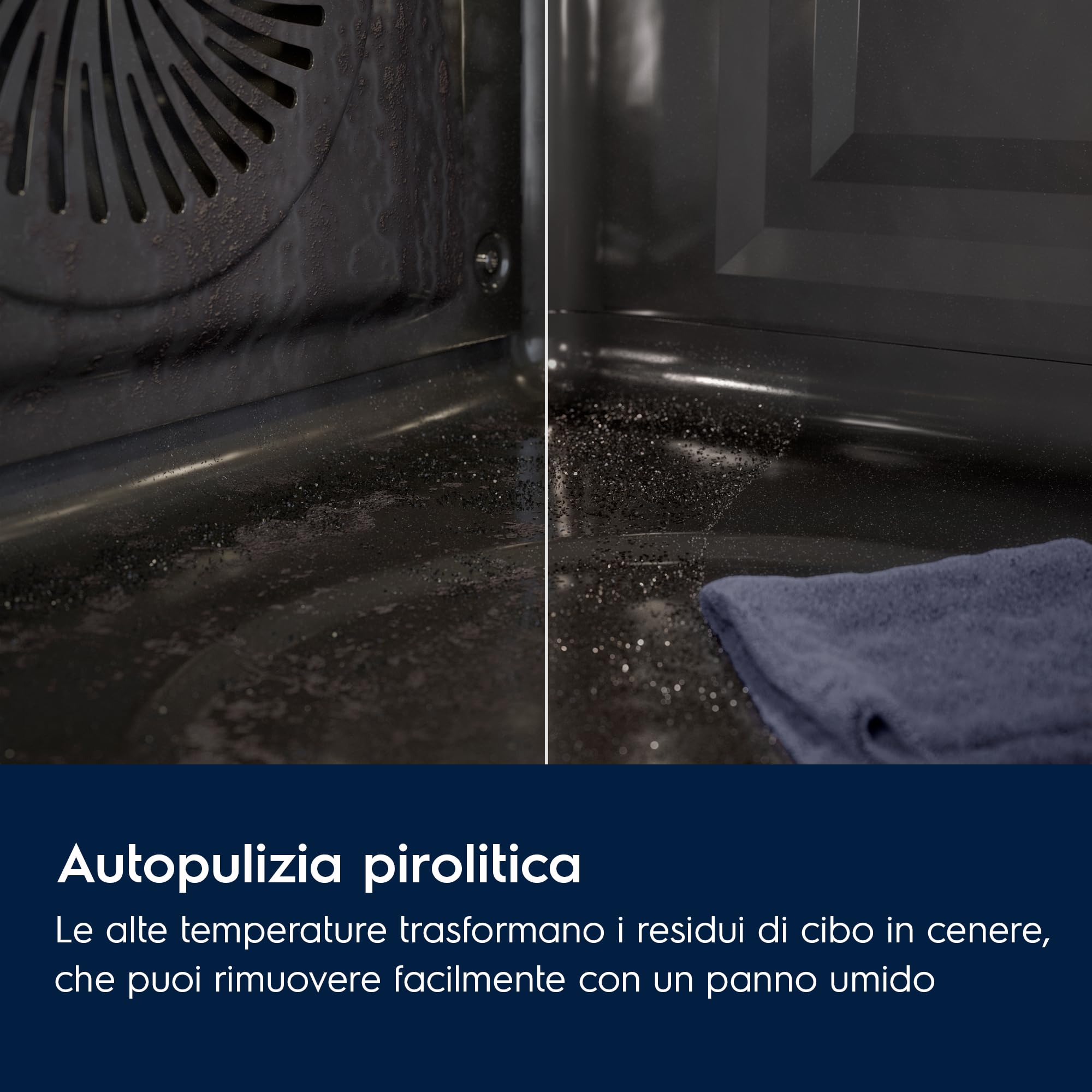 Electrolux EOD4P46TX Serie 600 Forno a Vapore SteamBake da Incasso, 72 L, Multifunzione con Cottura a Vapore, Pulizia Pirolitica, Cottura Multilivello, Inox Antimpronta, 600x560x550 mm