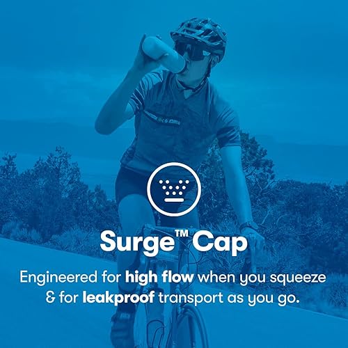 Miniatura 4 de Polar Bottle Breakaway - Botella de agua de pared simple, 20onzas, color azul marino, paquete de 2