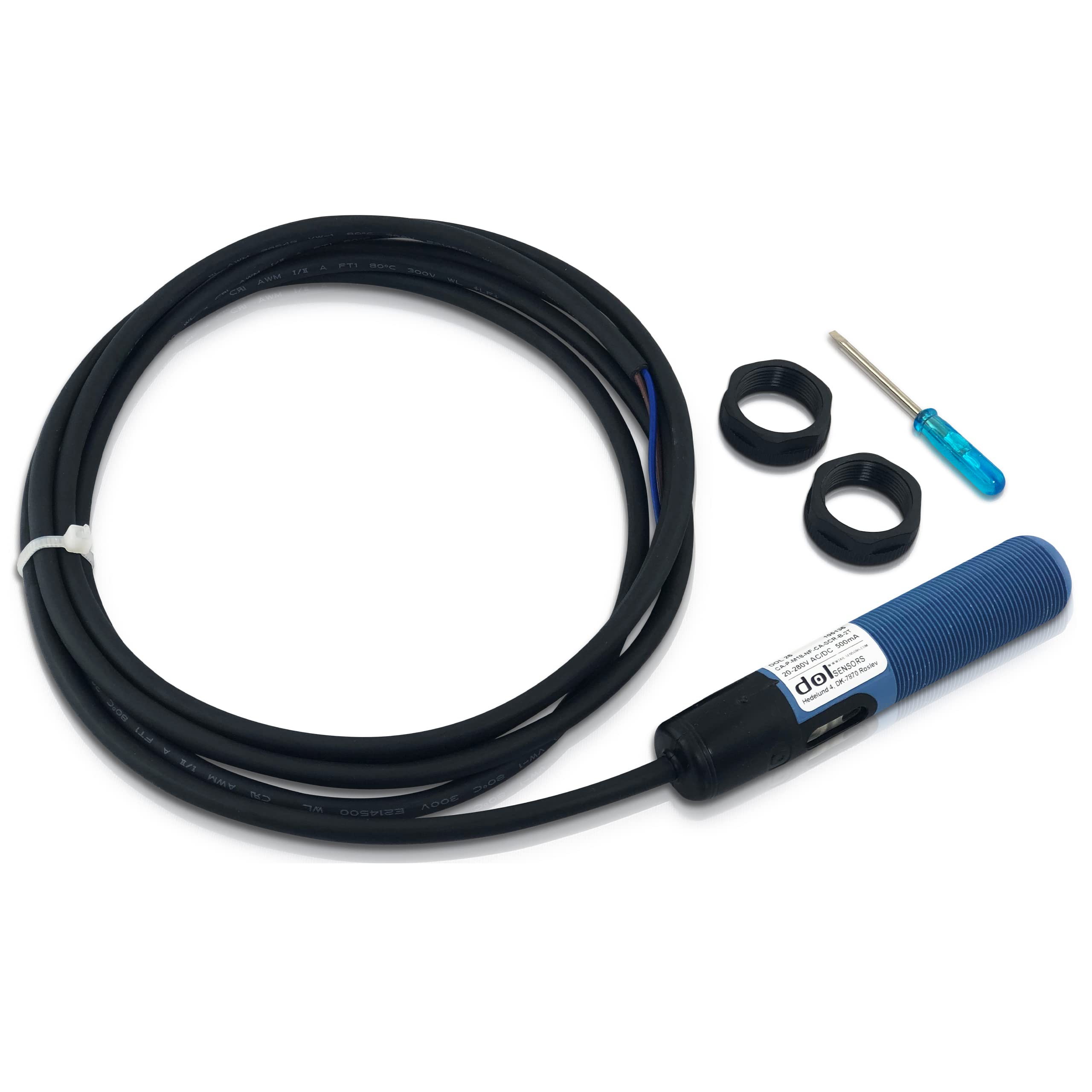 DOL 26 kapazitiver Sensor - 20-280V AC/DC - näherungsschalter Füllstandskontrolle 5000mA