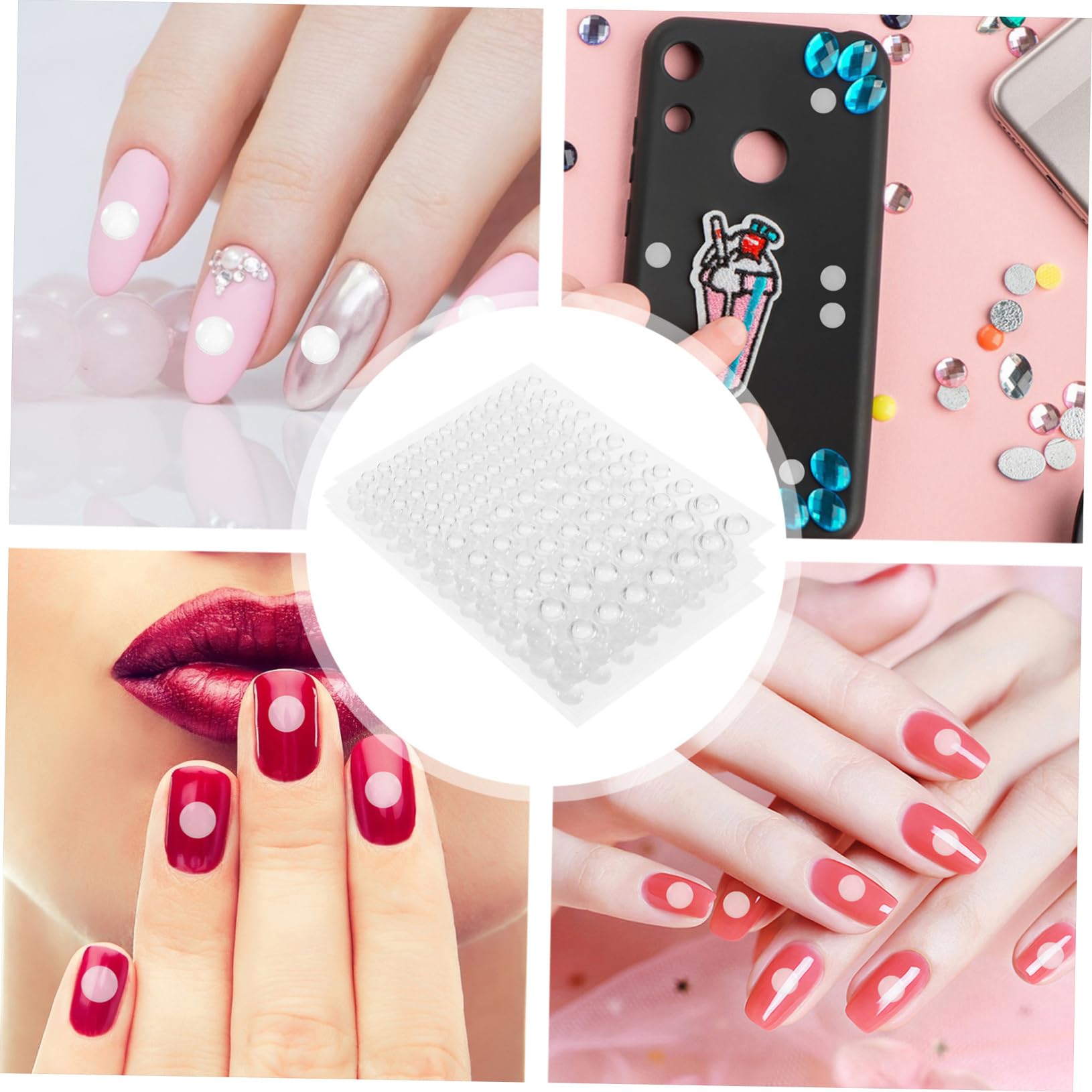 Tofficu Fogli Adesivi Decorativi Goccia D'Acqua Homedecor Home+Decor Nail Art Decoration Decorazioni Per Unghie Per Nail Art Chang Cassa Del Telefono Trasparente Goccia Di Rugiada
