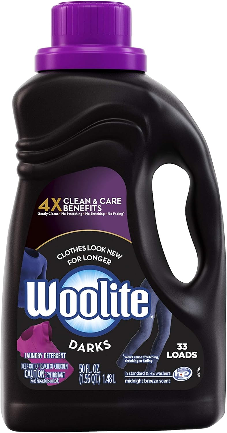 Woolite Dark Care Laundry Detergent, Midnight Breeze Scent