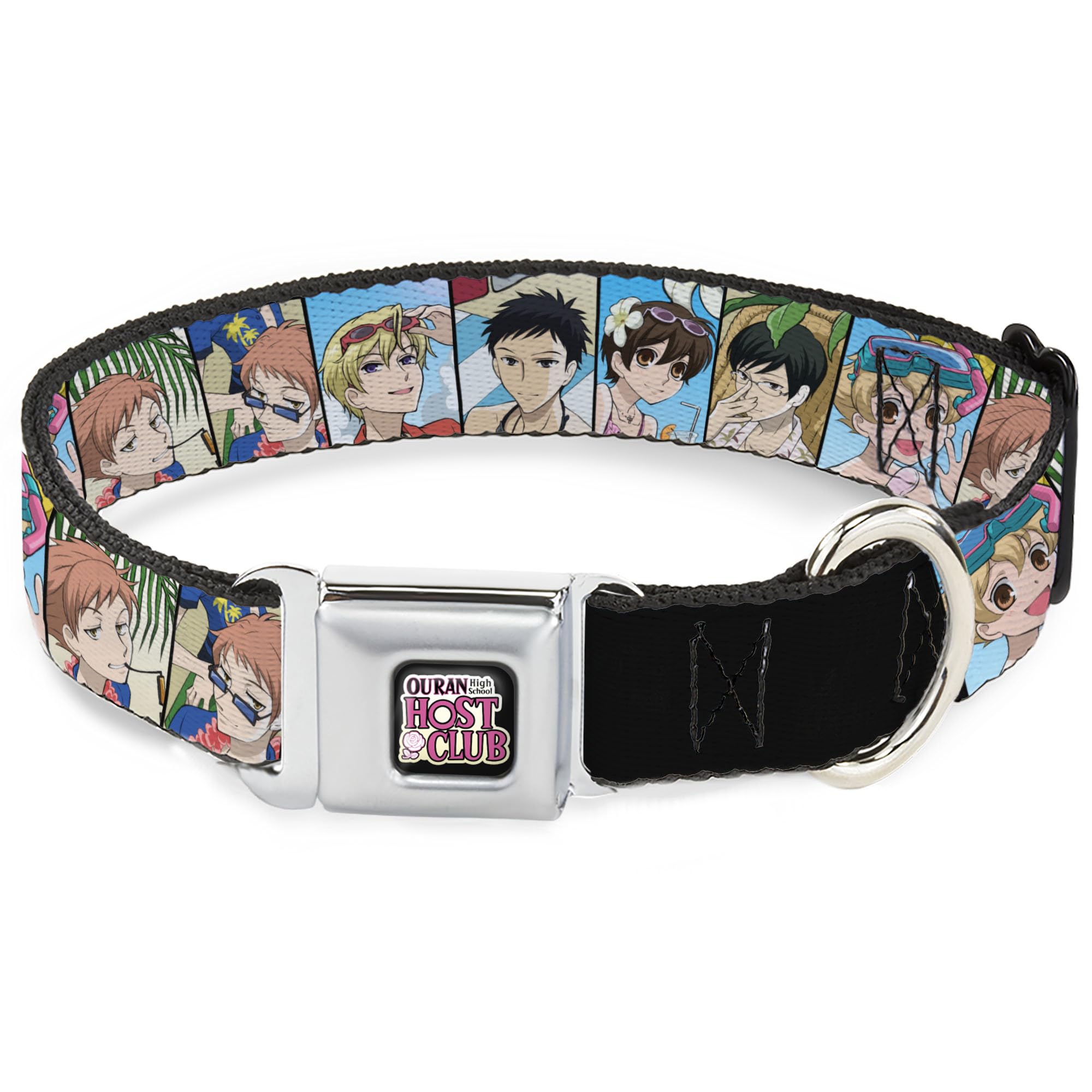 Collier chien Crunchyroll Ouran Host Club motif plage 33-43 cm