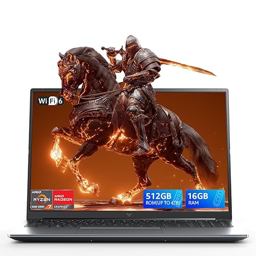 ACEMAGIC Laptop Ryzen 7 7730U (fino a 4,5 GHz) con
