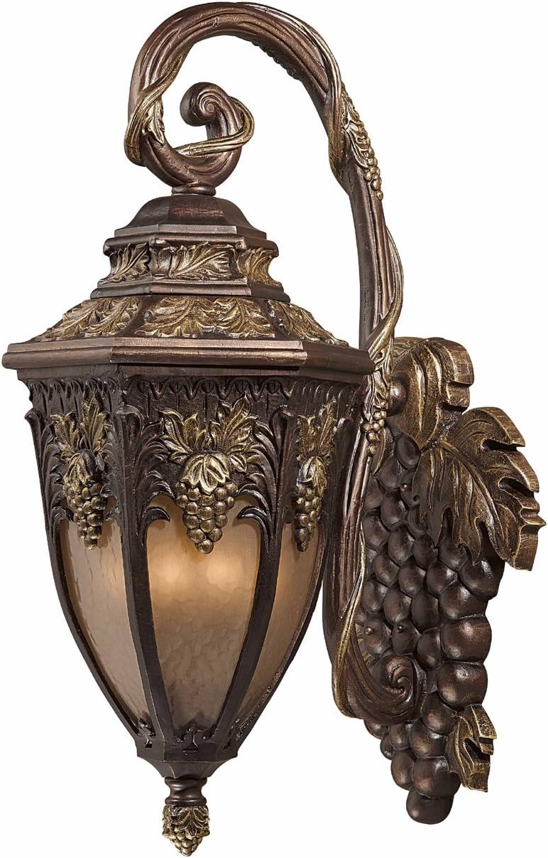 Bordeaux Outdoor Wall Lantern in Oil Rubbed Bronze Size: Extra Large