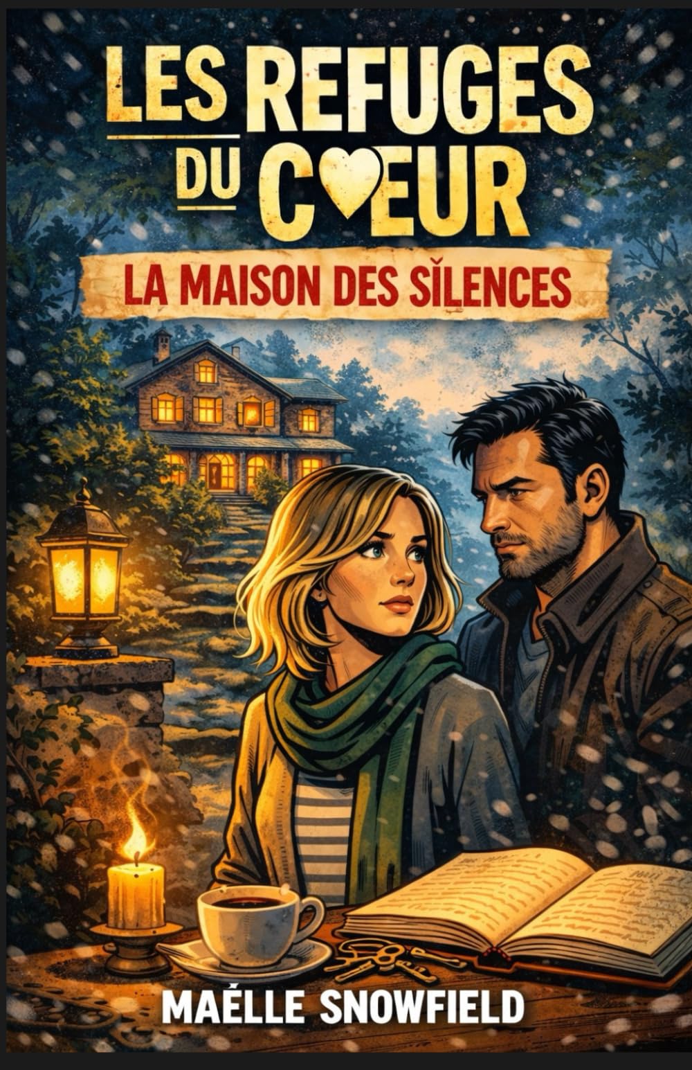 LES REFUGES DU CŒUR – La maison des silences: Une romance slow life entre secrets de famille et reconstruction