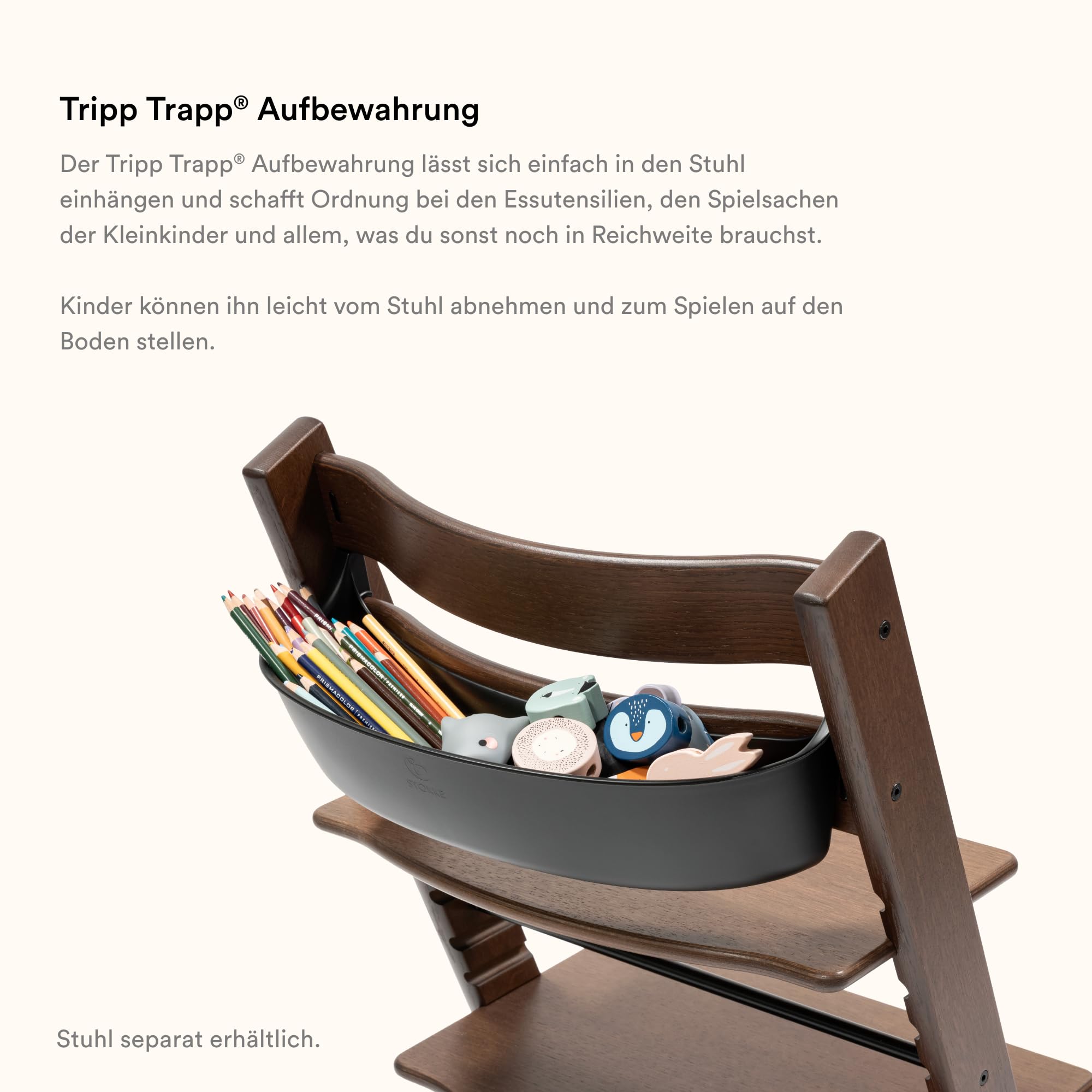 Stokke tripp trapp stoel wit - Meubels