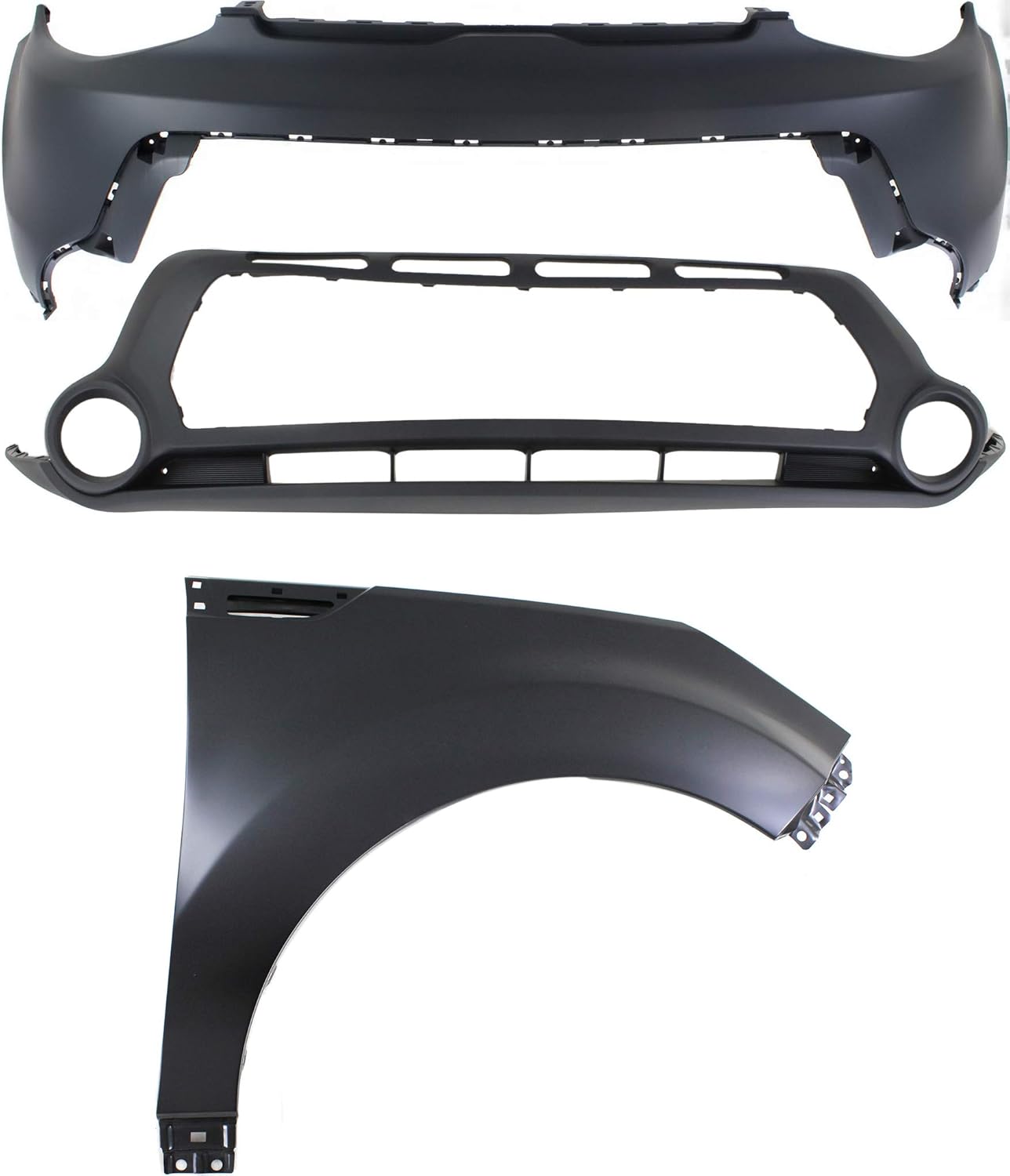 GaragePro Bumper Cover SET Compatible with 20142016 Kia