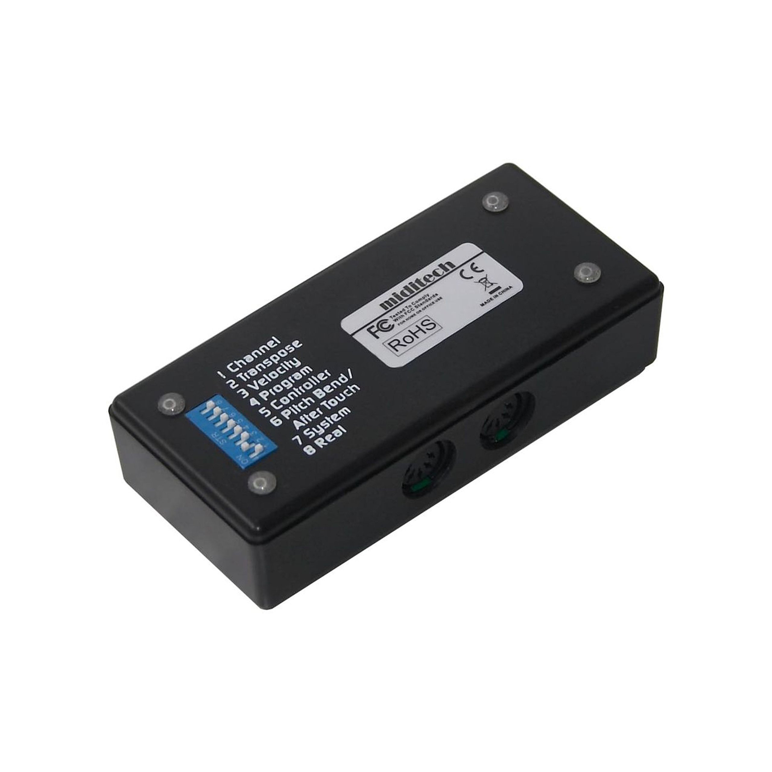 Miditech MIDI Thru 4 / Filter 4x MIDI Thru Box - Strumento MIDI per tastiere