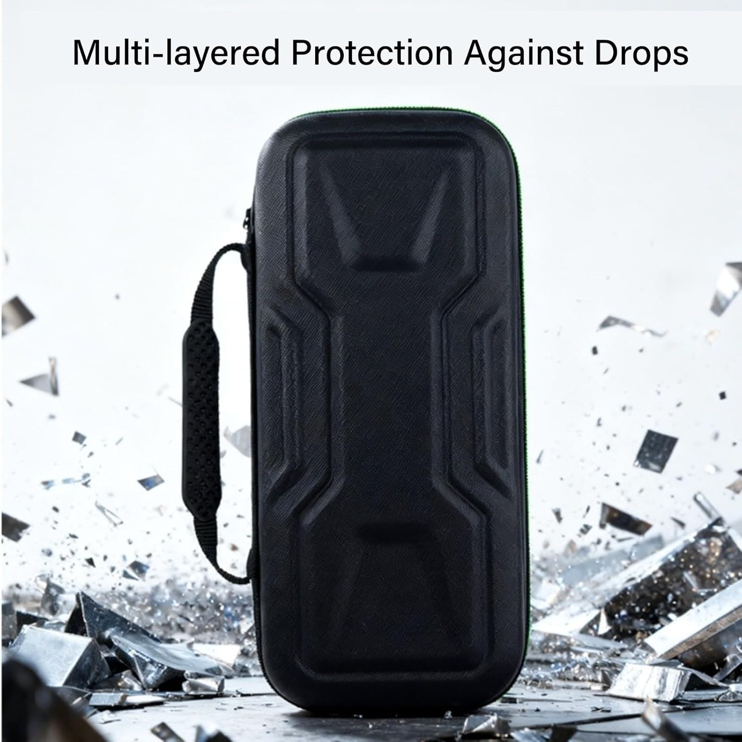 Étui rigide premium pour ASUS ROG Xbox Ally X / ROG Xbox Ally - Housse de transport avec double fermeture éclair, 2 capuchons de joystick et lingettes nettoyantes, 2 paires de protections d'écran (PU)