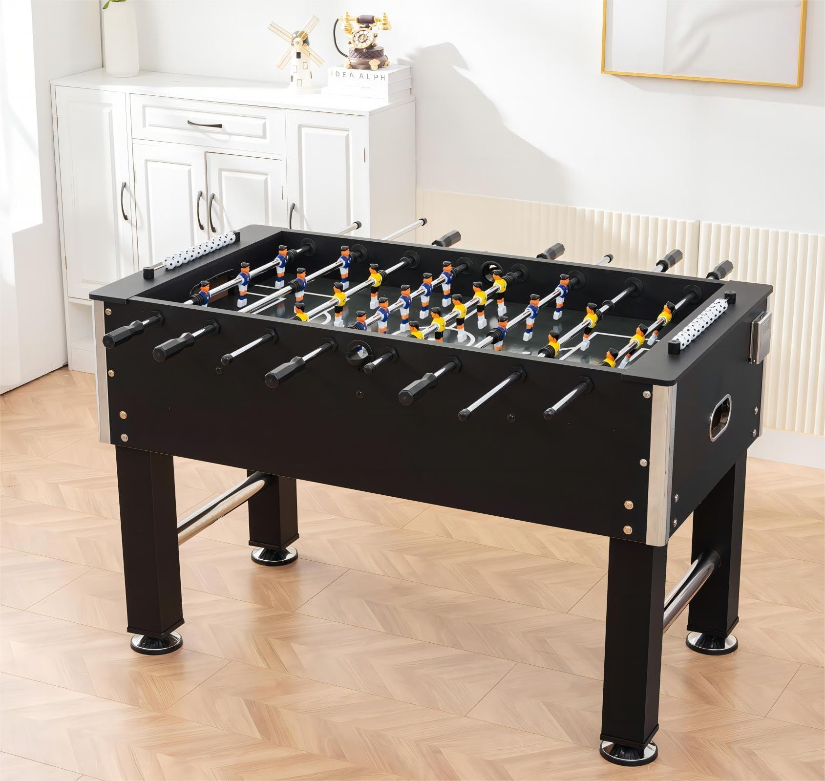 54.5'' Indoor Foosball Table, Combination Game Table Set, Multi Soccer Table for Adult,Juvenile,Children