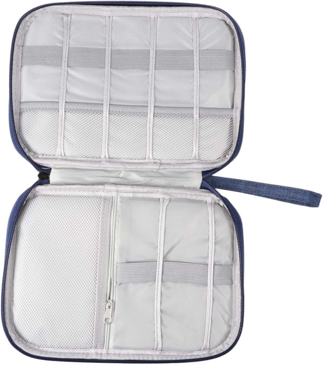 Large Capacity Nylon Cable Storage Bag for Tool and Power Bank