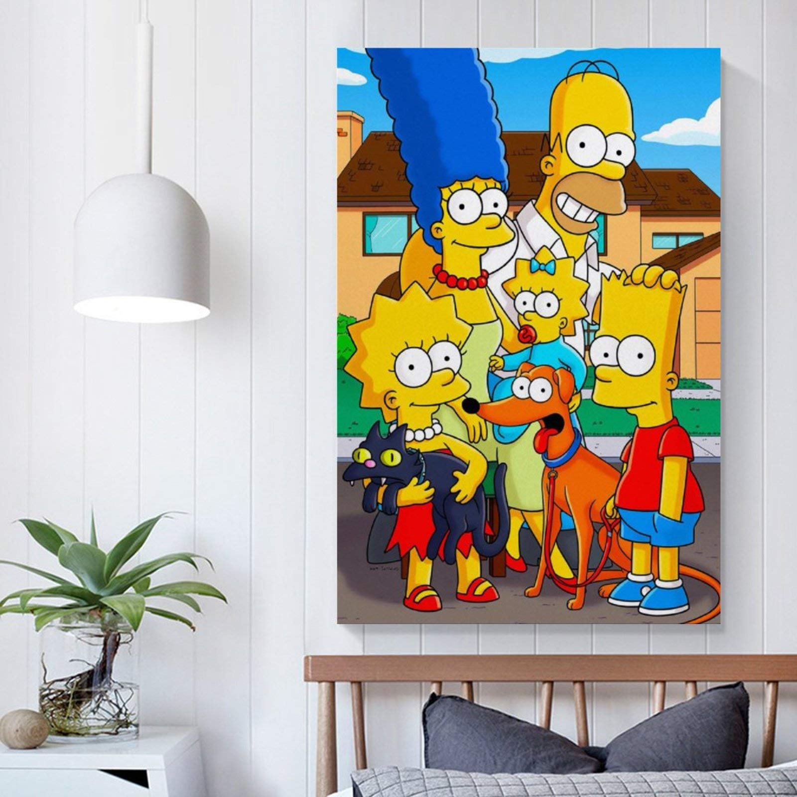 The Simpsons Poster 30x45 Cm - Lustige Wanddekoration Für Wohnzimmer & Zimmer