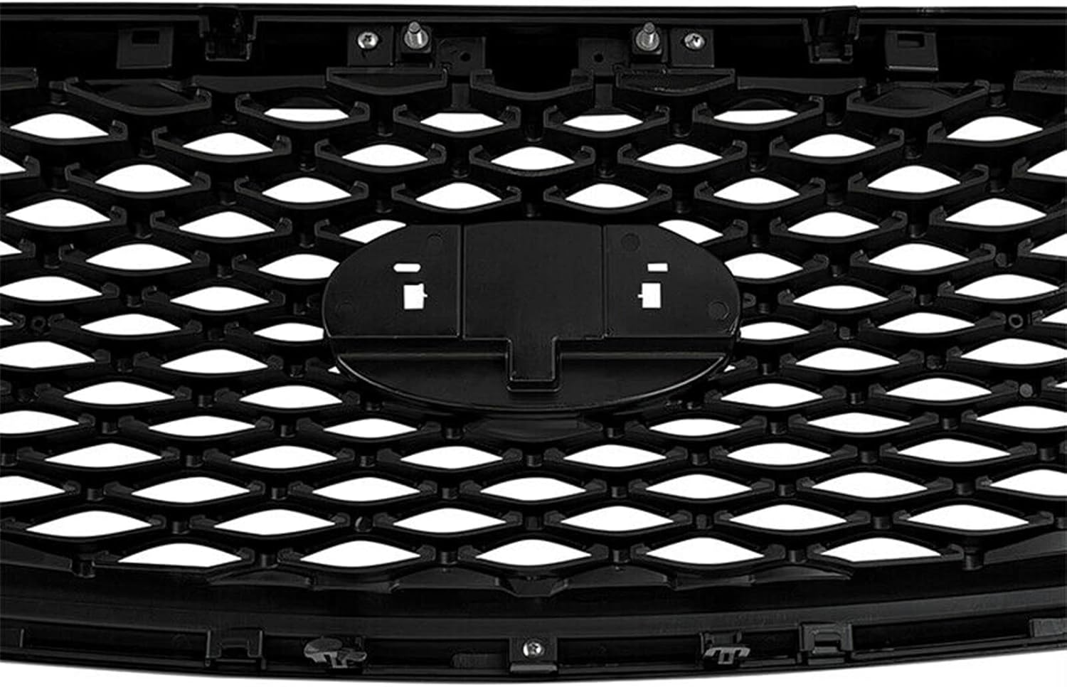 Front Upper Gloss Black Grille Grill Fit for 2018 2019 2020 2021 2022 for Infiniti Q50