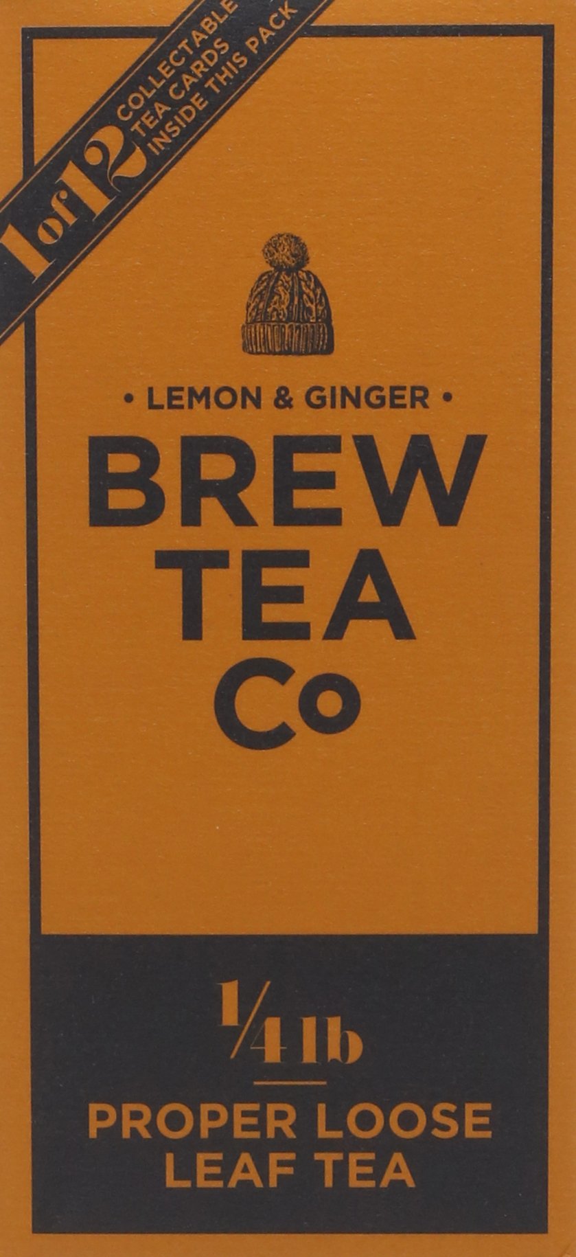 Brew Tea Co Lemon and Ginger Proper Loose Leaf Tea 113g, Pack of 2 (226g)