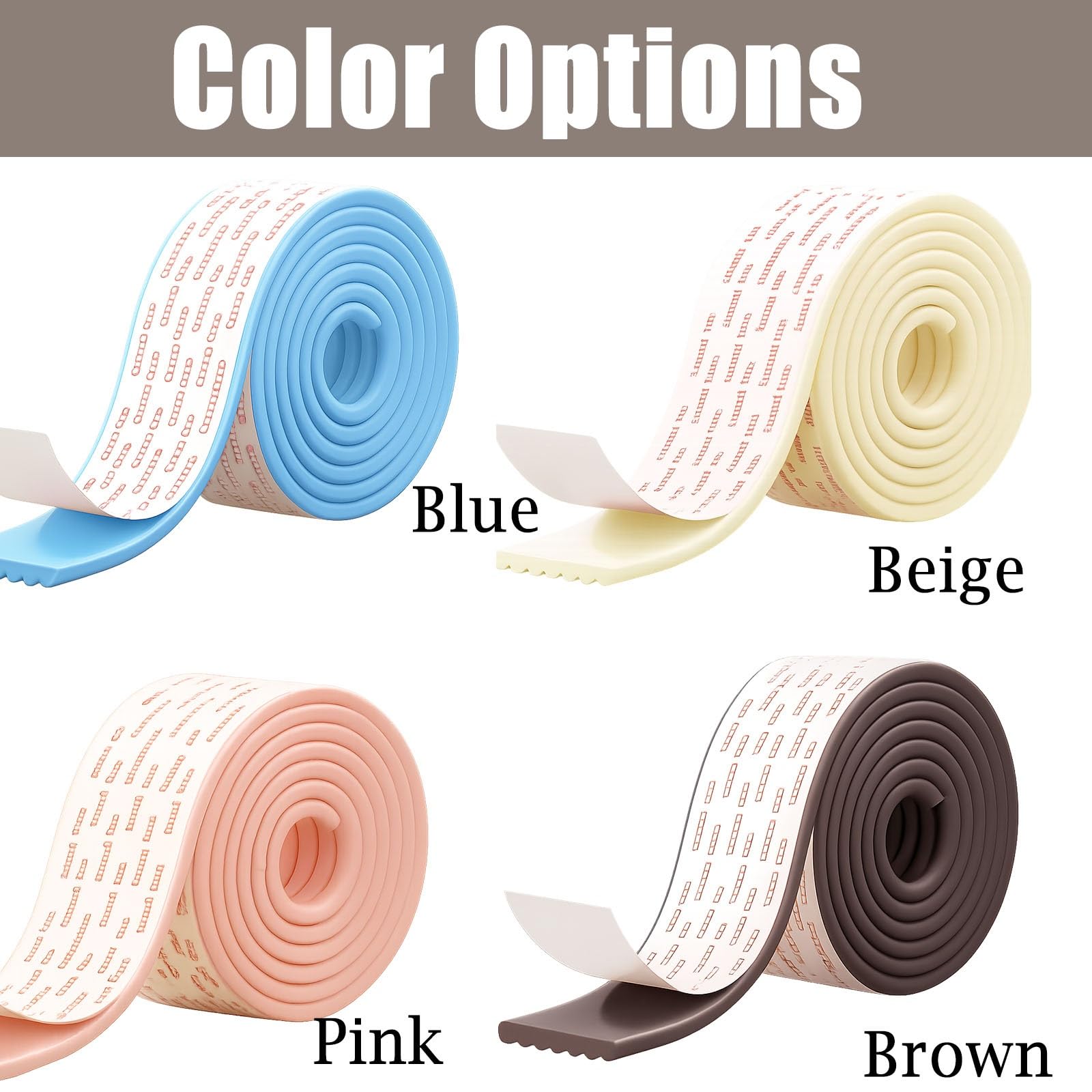 Mousse Protection Garage Tapis de Mousse d'impact de Mur de stationnement Souterrain Bleu Beige Rose Gris, Protecteur de Mur de Garage de Largeur 8 à 20 cm(Pink,W 20 CM L 5 M)