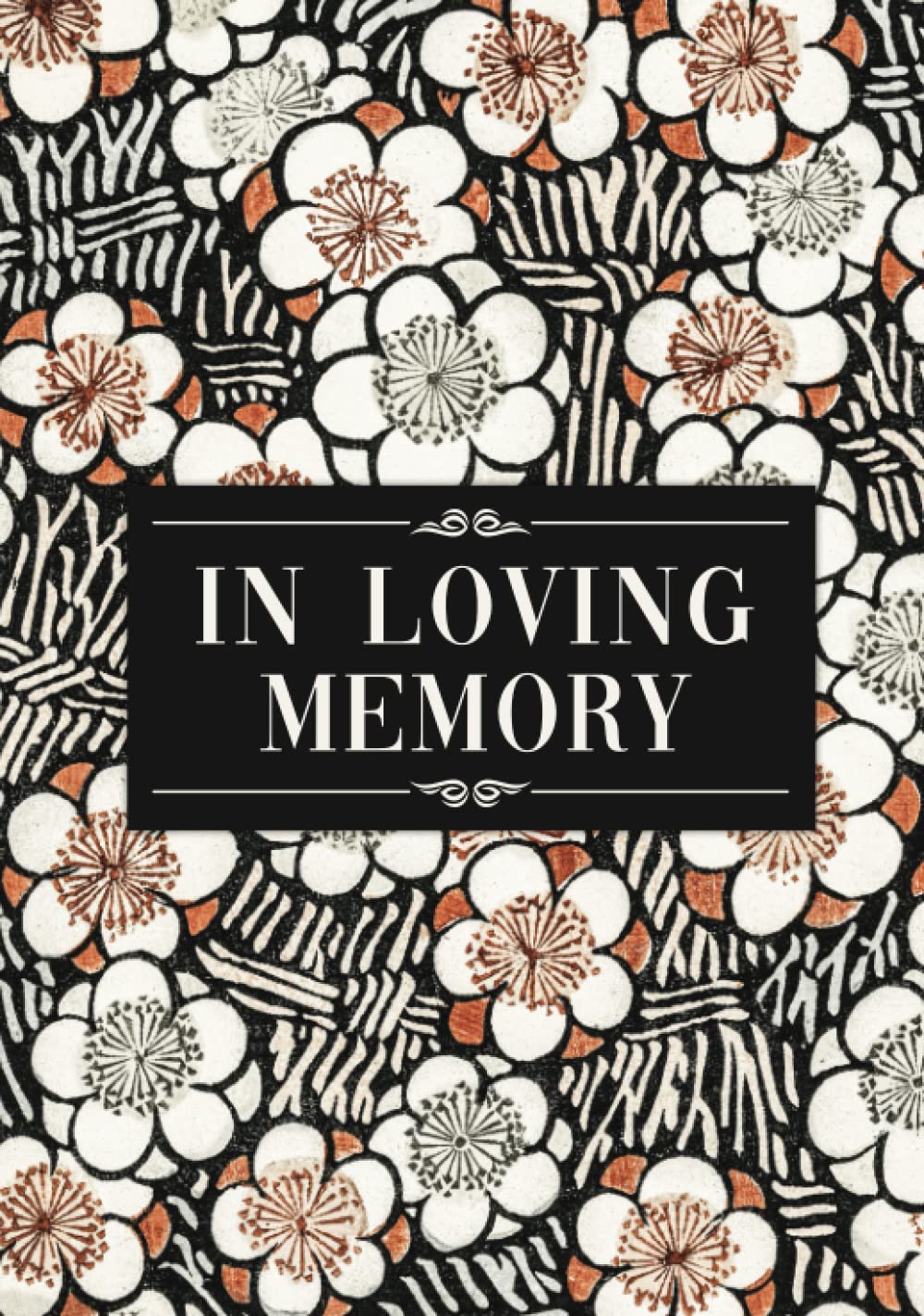 In Loving Memory Guest Book: Sign in Funeral Service Memorial Guest Book. Celebration of Life Condolence Book. For Remembrance, Thoughts and Memories. ... Red Black & White Flower Pattern Design