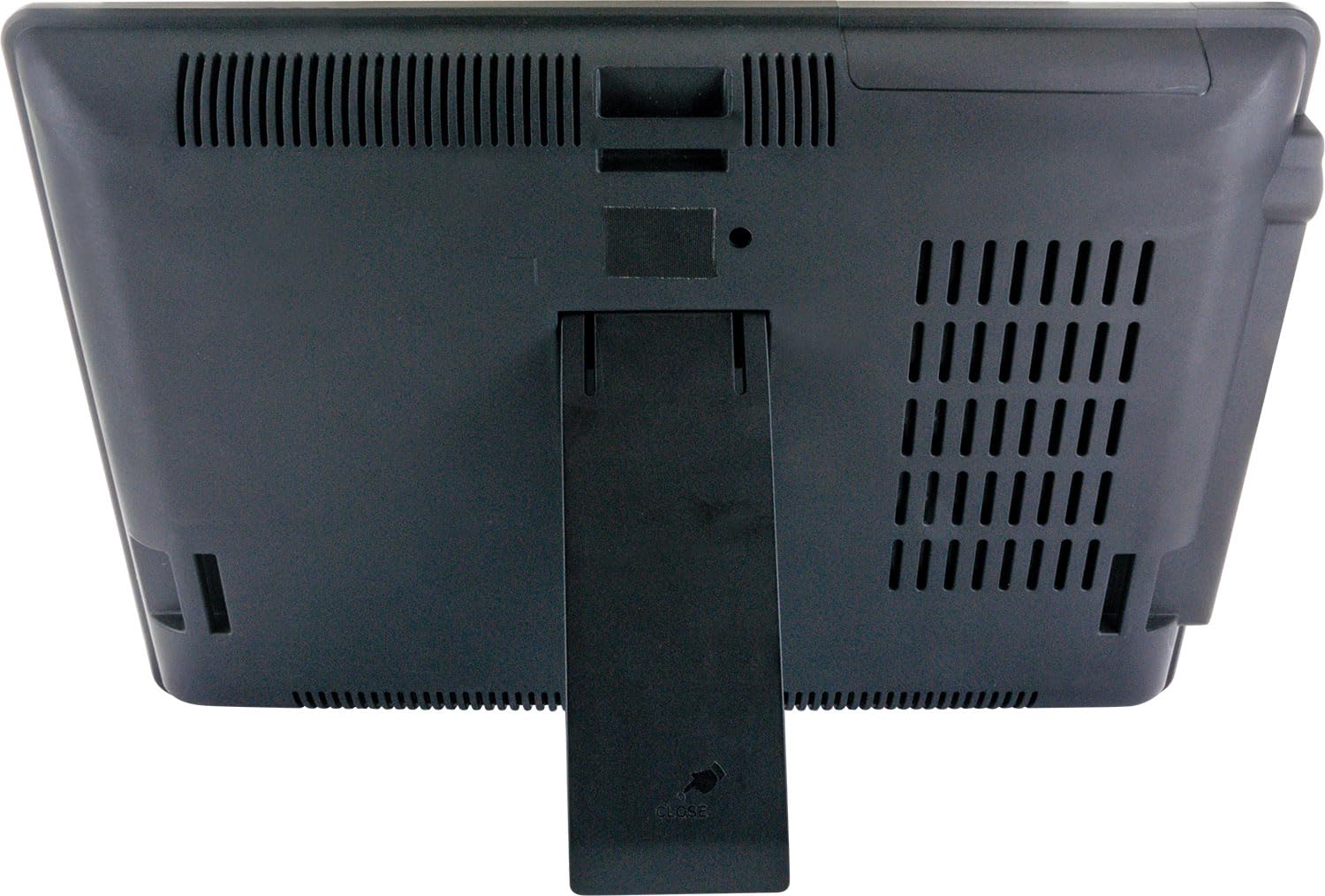 SCHWAIGER Reproductor DVD portátil 2 pantallas con batería mando a distancia ranura SD USB soporte coche