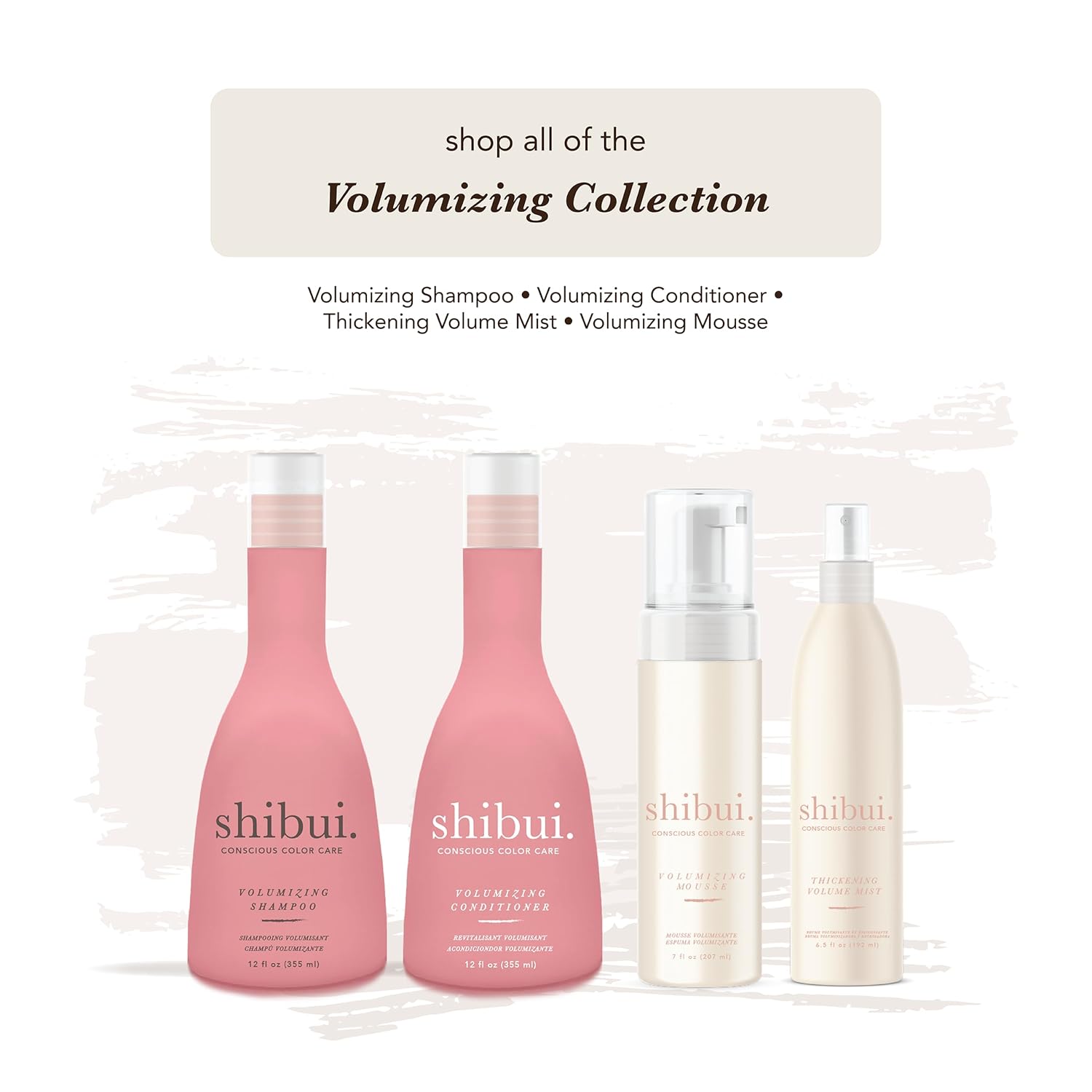 SHIBUI Volumizing Shampoo, Cleanses and Adds Body with Spirulina and Cucumber Extract, for Thin or Fine Hair, Color-Safe