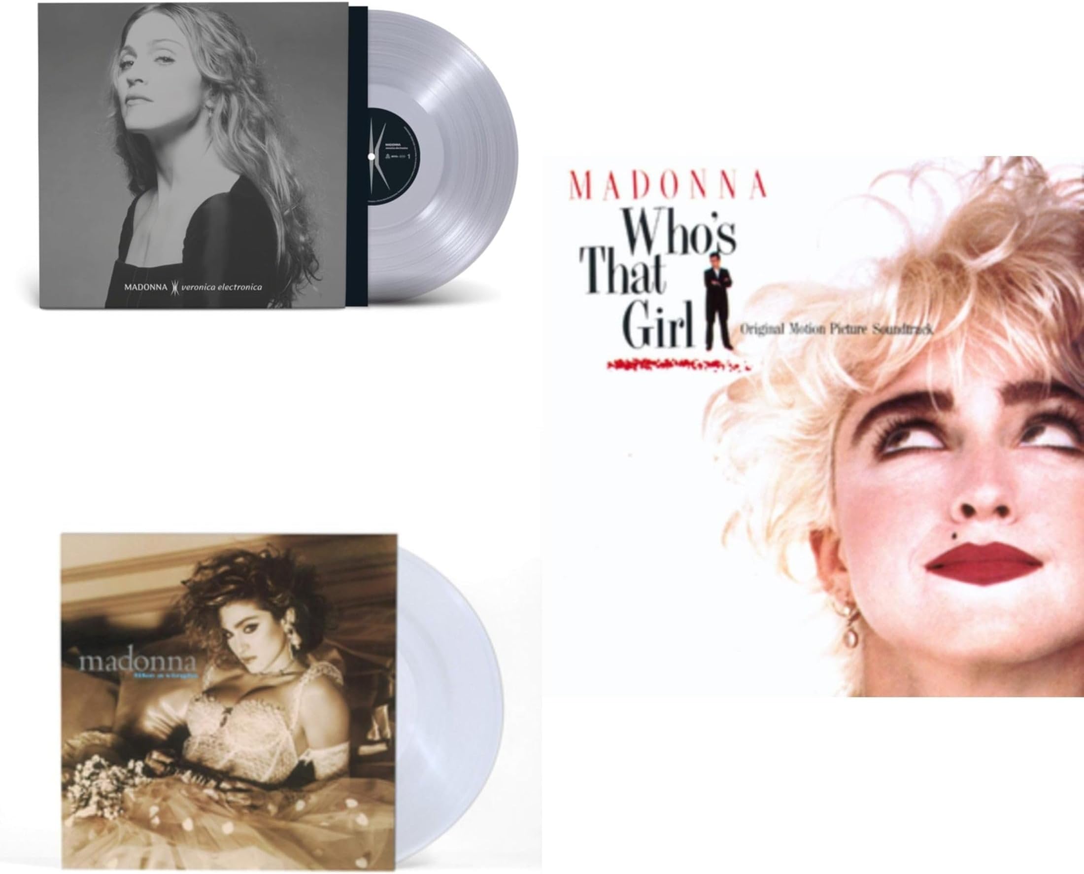 BFT Veronica Electronica Clear Like A Virgin & Who's That Girl Ost Back 2 The 80S I