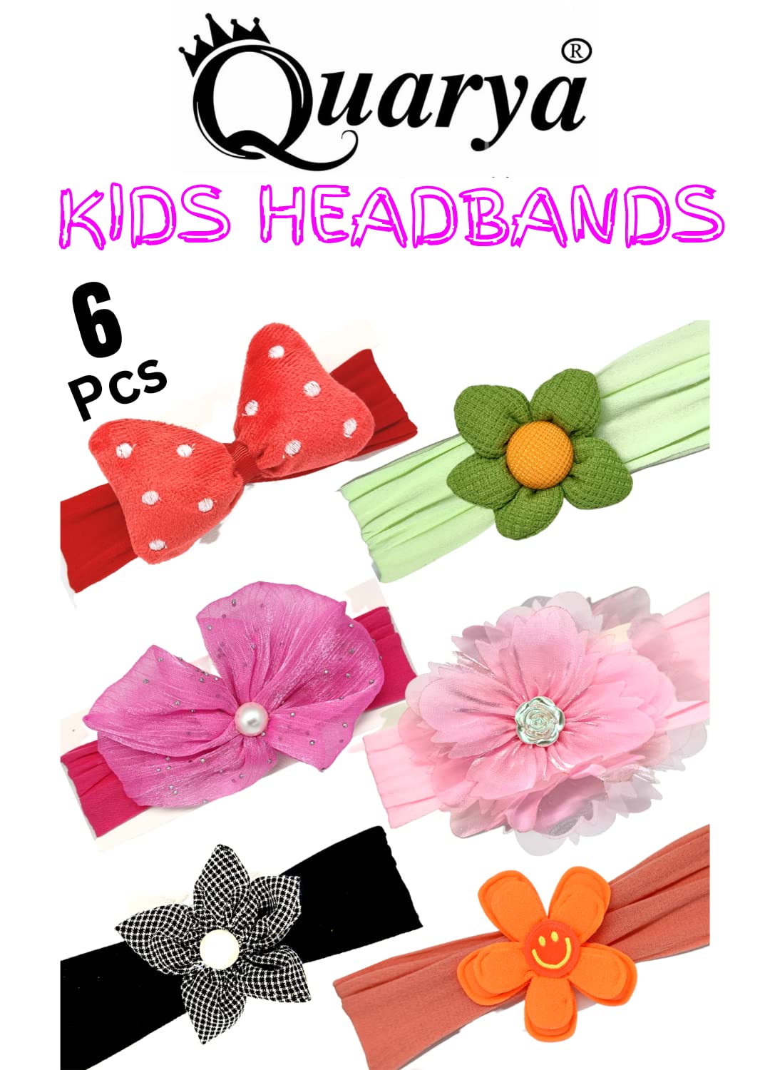 Flipkart Soft Baby Hair Clips Quarya Baby Girl Hairbands Headband
