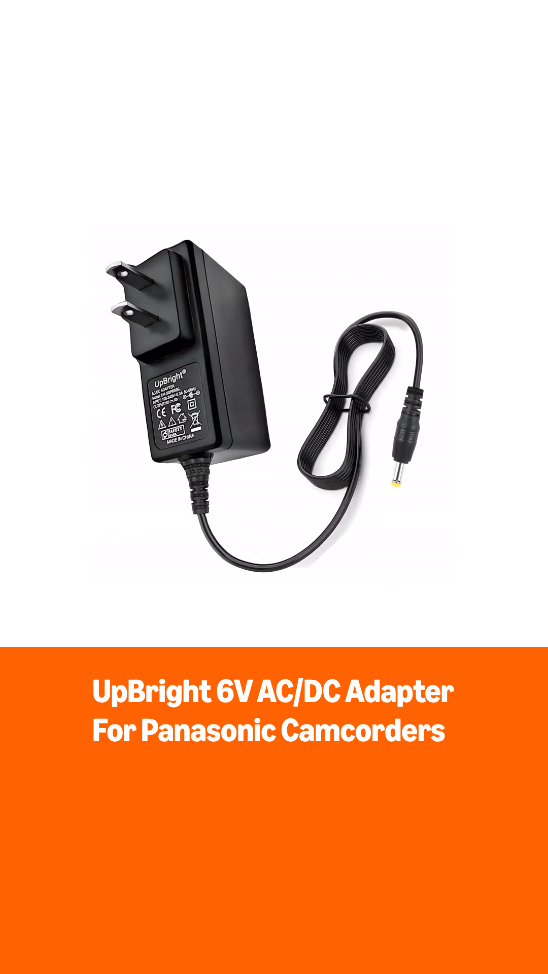 Amazon.com: UpBright 6V AC/DC Adapter Compatible with Panasonic