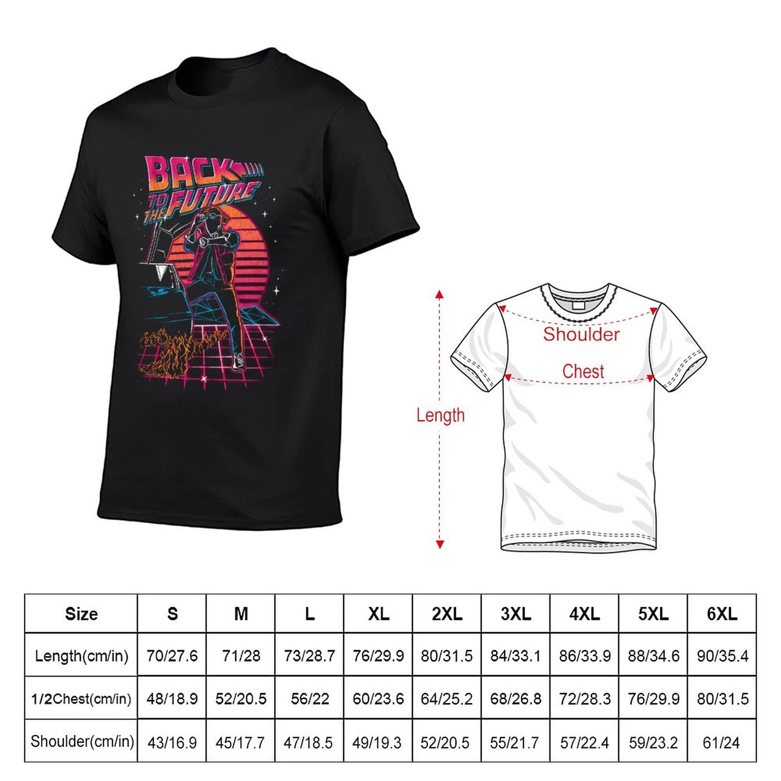 Amazon.co.jp: ティーシャツ バックトゥザフューチャー Tシャツ シャツ 
