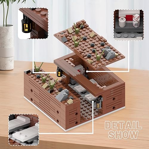 Miniatura 5 de WW2 Medical Point - Juego de bloques de construcción militares (237 piezas). Adecuado para creaciones de bloques militares de niños.