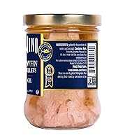 Vista 33 de Tonnino Filetes de atún bajos en calorías y sin gluten de aleta amarilla en aceite de oliva, 6.3 onzas, pimienta negra (paquete de 6)